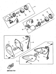 YQ50 Поворотники