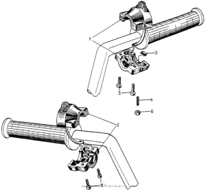 CA95 Turn signal switch + horn switch (1)