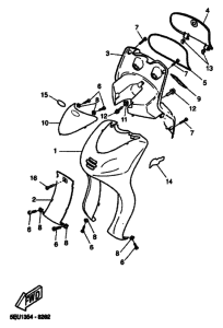 YH50 Щиток облицовочный