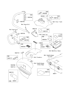 VN1700 Лейбл предостережения