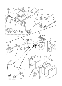 XVS650A Электрика 1