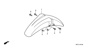 CLR125 Переднее крыло