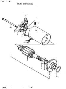 SB200 Стартерный мотор