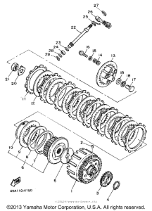FJ600NC Сцепление