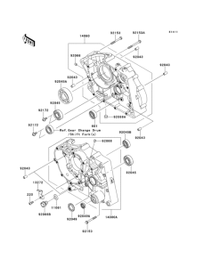  Картер двигателя