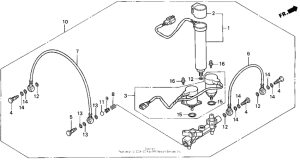 GL1500SE A / se air distributor