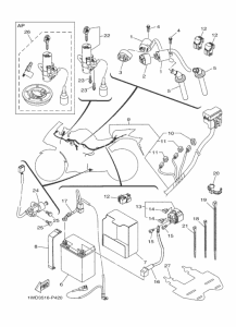 YZF-R3 Электрика 1