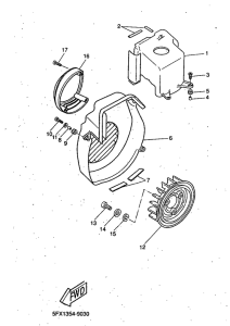 CW50 Air shroud. fan