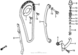 CB125S Cam chain + tensioner