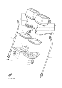 XT600E Приборы