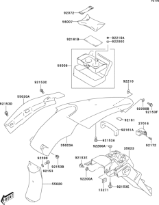  Заднее крыло