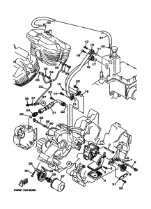 XV1600 Масляная помпа в сборе
