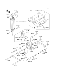 ZR1000 Задняя подвеска