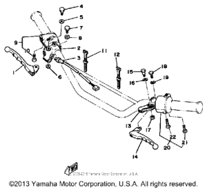 DT175H Handle switch - lever