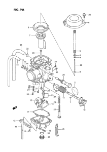 DR350 Carburetor assy