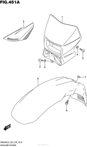  Фара головного света