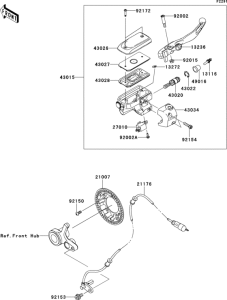 Главный тормозной цилиндр