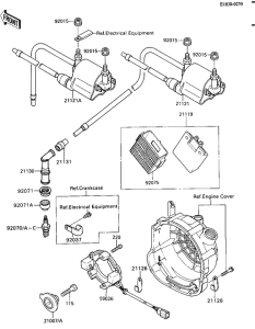 ZX600 Система зажигания