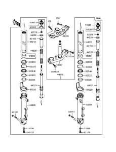ZR1200 Передняя вилка