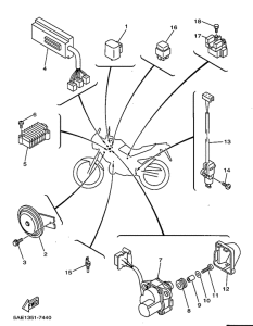 TDR125 Электрика 2