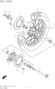  Переднее колесо