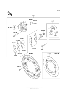  Передний тормоз