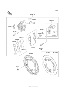  Передний тормоз