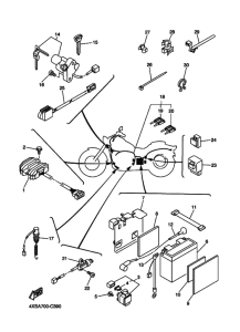 XVS650 Equipo electrico