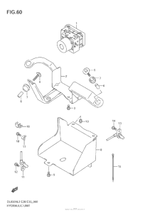 DL650 (ABS) Hydraulic Unit