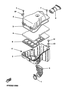 TZR50 Впускная система