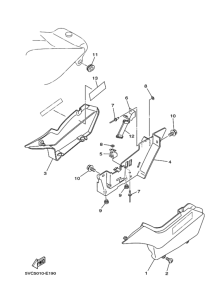 TW225E Боковая крышка