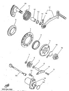 YN50R Стартер