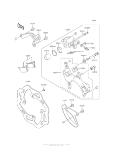  Задний тормоз