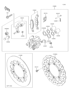  フロントブレーキ