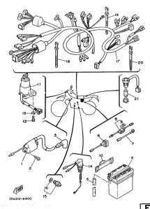 DT125LC Электрика 1