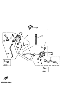SR125L ﾊﾝﾄﾞﾙｽｲﾂﾁ. ﾚﾊﾞｰ 1
