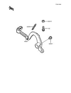  Педаль тормоза