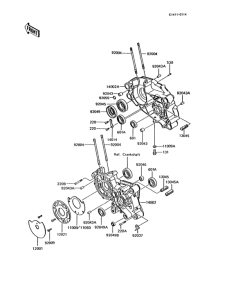 AR125 Картер двигателя