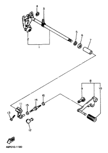 XJ600S Переключение скоростей