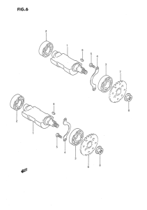 DR650 Балансир кривошипа