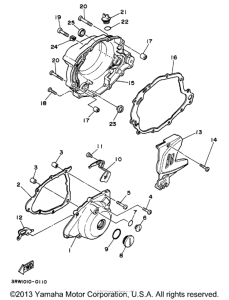 XT225JC Боковые крышки