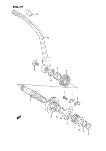 DR350 Ножной стартер