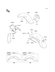 VN800 Fenders(1 / 2)