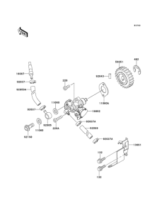 KMX125 Маслонасос