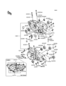  Картер двигателя