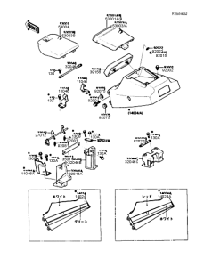 KR250 Сиденье