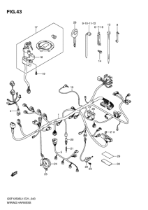 GSF1250S Жгут проводов