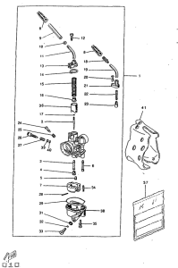 CW50RSX Карбюратор