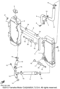 WR426FN Радиатор и Патрубки