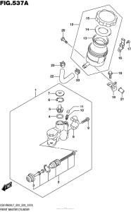 GSX-R600 Front Master Cylinder (Gsx-R600L7 E03)